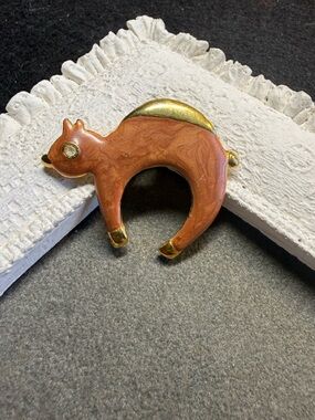 Vintage Rare Bear Brooch in Style of Kay Bojesen